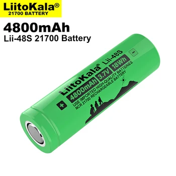 2szt LiitoKala Lii-48S 3.7 V 4800mAh 21700 battery 9.6 A power 2C Discharge Rate trzy baterie litowe DIY rower elektryczny
