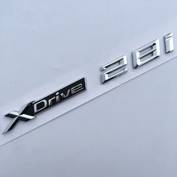 2szt nowa stylizacja samochodu 3D ABS Xdrive 20i 25i 28i 30i 35i 40i 48i 50i bocznego ikonę logo naklejki dla X3 E83 F25 X4 F26 X5 E70