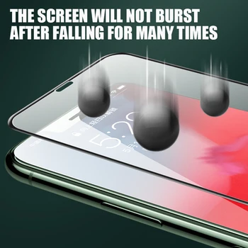 2szt pełne pokrycie iPhone Screen Protector iPhone 12 Pro Max szkło hartowane telefoniczna folia do iPhone 6s 7P 8P XR XS MAX 11 Max Pro