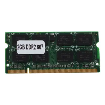 2x 2GB DDR2 PC2-5300 SODIMM Pamięć RAM 667MHz 200-pin laptop notebook