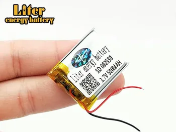 3.7 V 602530 500mAh polimerowy akumulator litowy akumulator litowo-jonowy komórki do mikrofonu MP3 GPS Smart Watch Reading Pen bezprzewodowe myszy