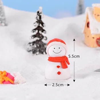 3 szt. zimowe wesele lalka kochanek model figurka miniaturowa figurka domowy ogród domek dla lalek dekoracji DIY akcesoria zabawka prezent