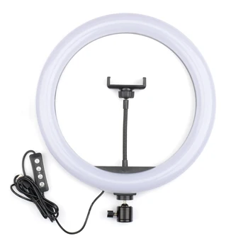 31 cm 12-calowy Obwodnicy światło lampy lampa led USB fotografia oświetlenie lampy do aparatu smartphone studio na żywo