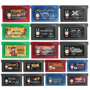32 bitowy kaseta do gier konsola mapa Rayman Series EU wersja dla Nintendo GBA
