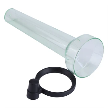 35 mm Pojemnik szklany deszczomierz wymiana rurki Odkryty dziedziniec urządzenia pomiarowe