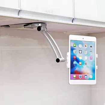 360 obrotowe mocowanie 2 w 1 elastyczny leniwy uchwyt, wysuwany tenis/ścienny uchwyt do tabletu, telefonu komórkowego stojak regulowany do łóżka kuchnia