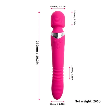 360° obrotowy grzejnik podwójny wibrator dla kobiet stymulator łechtaczki G Spot pochwy ogromny dildo wibrator kobiet seks zabawki dla dorosłych