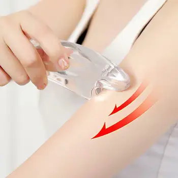 3D Crystal Resin Gua Sha Board Face Lift Tools For Neck Arms Legs Massage выскабливая płytkę Twarzowy Body Spa Massage