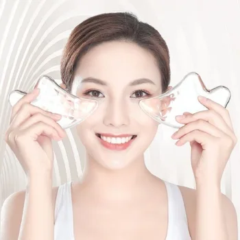 3D Crystal Resin Gua Sha Board Face Lift Tools For Neck Arms Legs Massage выскабливая płytkę Twarzowy Body Spa Massage
