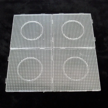 3szt zestaw 5 mm Hama koraliki deski szablon Szablony kołki 15 cm Iron bezpiecznik koraliki Szablony tangram puzzle prasowania