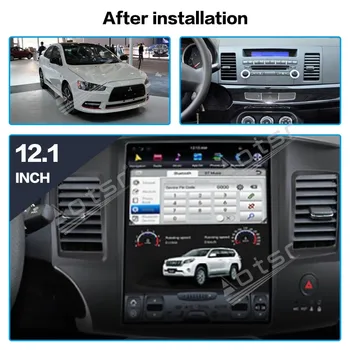 4+128 GB Mitsubishi Lancer Android radio 2007-2017 samochodowy odtwarzacz multimedialny stereo PX6 głowicy Tesla GPS Navi