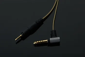 4.4 mm/2.5 mm OFC Upgrade zrównoważony kabel audio dla słuchawek audio technica ATH-M50x M40x M70x M60x