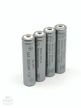 4/5/6/11/12 szt./lot 3000mAh Ni-MH AAA Bateria NI-MH 1.2 V neutralne AAA bateria baterii Darmowa wysyłka