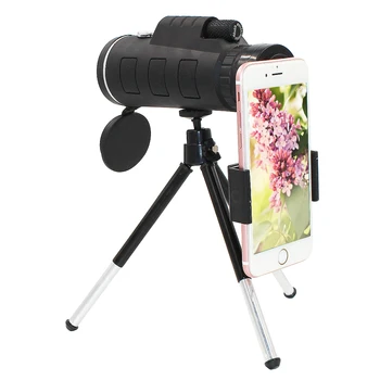 40-krotny zoom cyfrowy-Kamera okular telefon komórkowy soczewki, obiektyw do smartfona zoom-telefon teleskop dla telefonu komórkowego