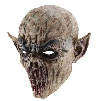 40# Przerażający Straszny Halloween Cosplay Kostium Maska Do Twarzy, Maska Dla Dorosłych, Dekoracje Partii Rekwizyty Halloween Świąteczny Wystrój