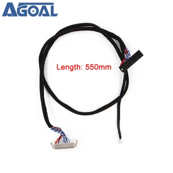 400 mm kabel LVDS FIX-30P-D8 1ch 8-bitowy 30 kontaktów 30pin single 8 line dla 26-47-calowym panelu dużego ekranu 2 modele Darmowa wysyłka