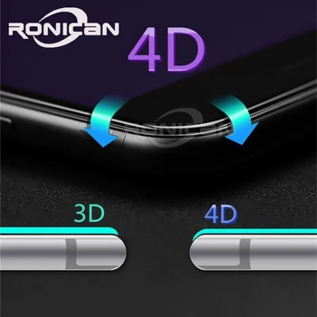 4D hartowanego szkła dla iphone 7 8 6 6s Plus Anti Blue Light Screen Protector Full Cover Glass Film dla iphone 11 12 Pro X XS Max