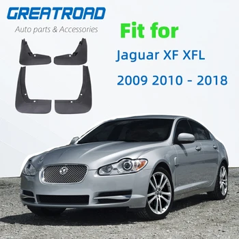4szt samochód przedni tylny błotnik błotniki błotniki do Jaguar XF XFL 2009 2010 - 2018 błotnik chlapacz auto akcesoria chlapacz