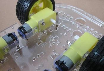 4WD inteligentny robot podwozia samochodu zestawy arduino z koder prędkości nowy
