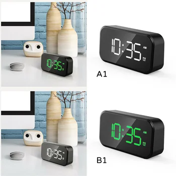5-calowy twórczy dotykowy cyfrowy budzik Room Electronic Alarm Clock Morning Wake Tool Supplies