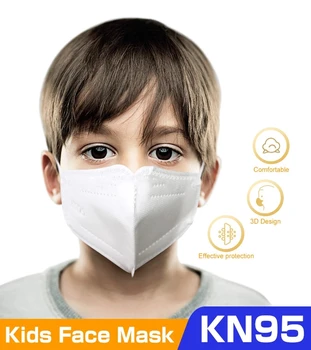 5 warstw maski KN95 3-13 lat Kid KN95 Maskowy Boys Girls KN95 Children FFP3 Mask Safety maska ochronna maska FFP2