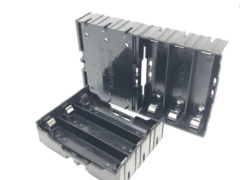 500 szt./lot MasterFire czarny plastik 3 x 3.7 V 18650 baterii etui pokrywa 6 styków uchwyt na baterie pudełko do przechowywania