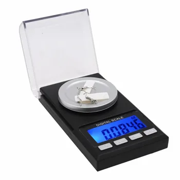 50g x 0.001 g mini-cyfrowa waga łazienkowa wysoka dokładność wagi kieszonkowe biżuteria równowagę narkotyków gram waga do kuchni wagowej narzędzie 39%rabat