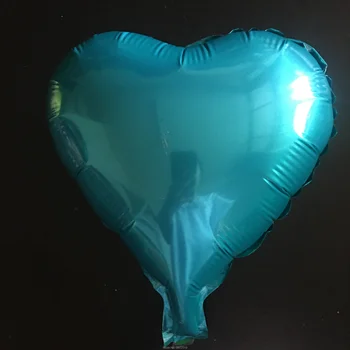 50szt pięcioramienna gwiazda w kształcie serca folia balon 10 cali ślub urodziny wystrój czysty kolor, metalowe, nadmuchiwane globusy zabawki