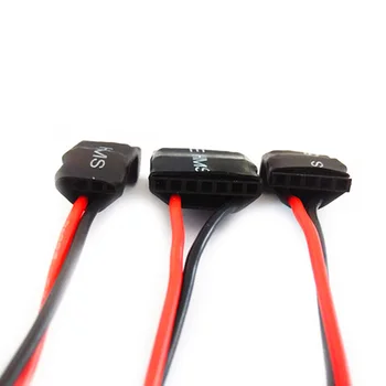 5szt bateria litowa zrównoważony wtyk JST adapter kabel ładowarka 3S 4S 6S Plug-in interfejs patch cord Tieline 20AWG dla zdalnie sterowane drona