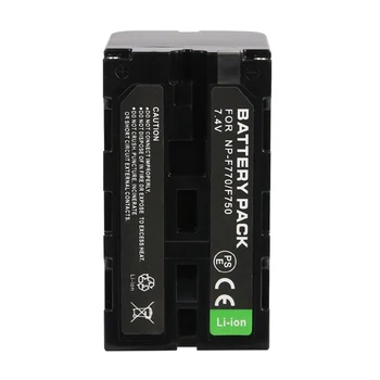 5szt NP F750 NP F770 NP-F750 kamera Bateria + LCD-USB ładowarka do Sony NP F970 F960 F550 F570 QM91D CCD-RV100 TRU47E
