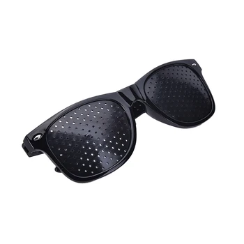 5szt pielęgnacja wzrokiem Pin Hole punkty Pinhole okulary plastikowe ćwiczenia dla oczu, poprawa wzroku