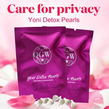6 joni perły pochwy tampon jeden cykl leczenia dla kobiet wymazy pochwy czysty joni tampon macicy detoksykacja opieki z zgarniaczami osłonami