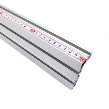 600 mm/800 mm profil aluminiowy o wysokości 75 mm z T-kształtne ścieżkami do obróbki drewna warsztatu DIY modyfikacja