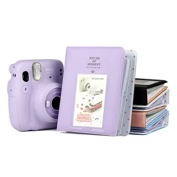 64 kieszeni 2x3 calowy mini folia album książka dla Fujifilm Instax Mini 11 9 8 7s 90 LiPlay LINK Instant Camera Name Card Holder