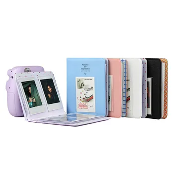 64 kieszeni 2x3 calowy mini folia album książka dla Fujifilm Instax Mini 11 9 8 7s 90 LiPlay LINK Instant Camera Name Card Holder