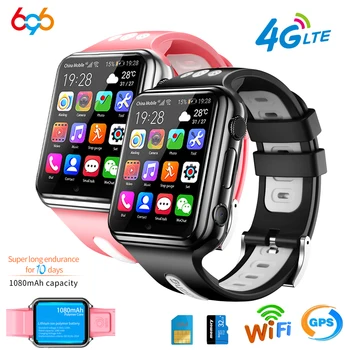 696 H1/W5 4G GPS Wifi lokalizacja student/dzieci Smart Watch Phone android system clock app zainstalować Bluetooth Smartwatch 4G SIM