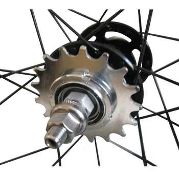 700C Carbon Track bike wheelset 25mm width 38/50/60/88mm depth Clincher Tubular Flip Flop fixed gear, Single Speed bike wheels