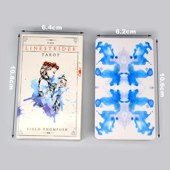 78ШТ talia kart Tarota Linestrider fascynujące минималистское sztuka Сиоло Thompsona poprawi swój stan w potężnym