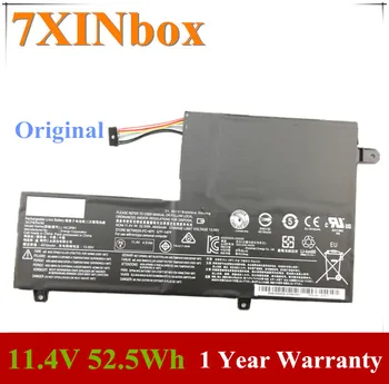 7XINbox 11.4 V 52.5 Wh oryginalny L15C3PB1 laptop bateria do Lenovo Ideapad Flex 4 1470 1480 1580 joga 510 sereis L15C3PB1