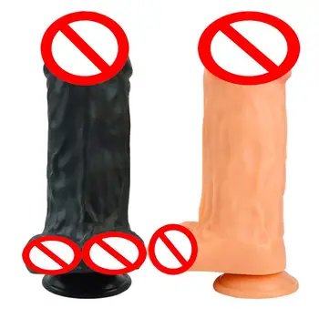 8 cm/3,15 cala gruby wibrator dla analny duże i ogromne członek gigantyczny penis silna przyssawka sex zabawki dla kobiet fisting praca produkt dla dorosłych