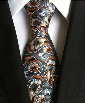 8 cm męskie krawaty Nowy Człowiek moda krawaty Corbatas Gravata żakard jedwabny krawat biznes zielony fioletowy ciemny-szary złoty niebieski krawat dla mężczyzn