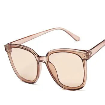 8 kolorów 2019 nowa duża skrzynia okulary dla kobiet marki projektant mody Cateye ramki lustrzane soczewki Sexy feminino okulary