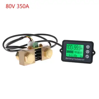 80V 350A TK15 precyzyjny tester baterii do LiFePO Coulomb Counter LCD Coulometer