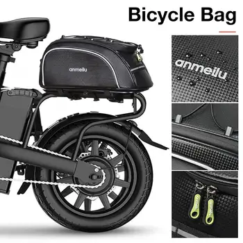 8L rower Паньер torba PU wodoodporny dużej pojemności rower skuter motocykle bagażnika torba na rower ogon torby Rowerowy sprzęt kosmicznego