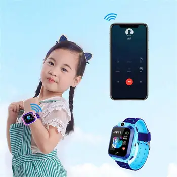 9 Języków Q12 Smart Phone Watch For Children Student 1.44 Inch Student Smart Watch Dial Call Voice Chat Precyzyjne Pozycjonowanie
