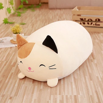 90 cm ładny poduszka kot poduszka zwierzę poduszki kreskówka pluszowe zabawki miękkie poduszki duże dzieci urodziny prezent dla dzieci Dropshipping