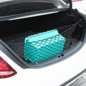 90x30 cm / 40x110 cm bagażnik samochodu elastyczny siatkowy uchwyt do Ford Focus MK2 MK3 MK4 Fiesta Ecosport Mondeo Fusion ford kuga Escape
