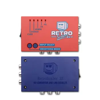 A/V konwerter i liniowy dubler sygnału RetroScaler2x 480p60 retro konsoli PS2/N64/SG Dreamcast/Atari2600