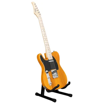 A-w kształcie stojak do gitary składana, lekka przenośna gitara elektryczna gitara basowa uchwyt FK88