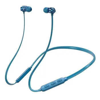 A03 Bluetooth 5.0 bezprzewodowy zestaw słuchawkowy szyi wisi sportowa szyi wisi zestaw słuchawkowy bluetooth (płaski przewód) audifonos słuchawki bluetooth